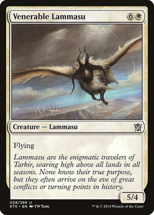 Venerable Lammasu [Khans of Tarkir] [Foil]