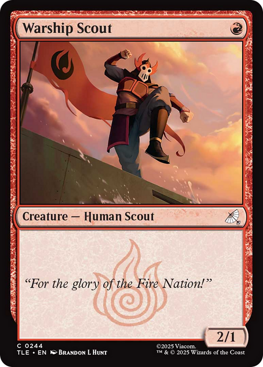 Warship scout [Avatar: The Last Airbender: Eternal-Legal] [Foil]