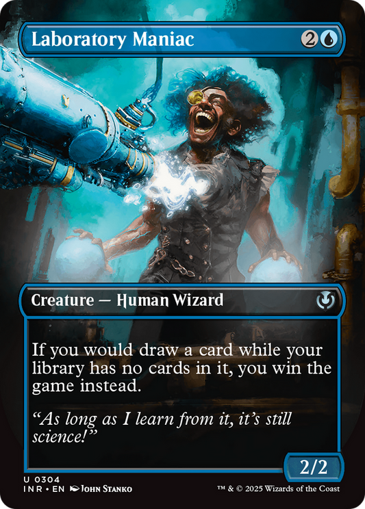 Laboratory Maniac (Borderless) [Innistrad Remastered] [Foil]