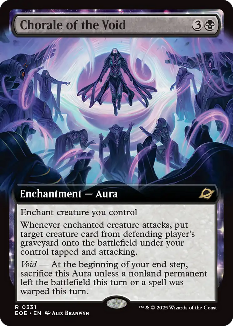Chorale of the Void (Extended Art) [Edge of Eternities] [Foil]