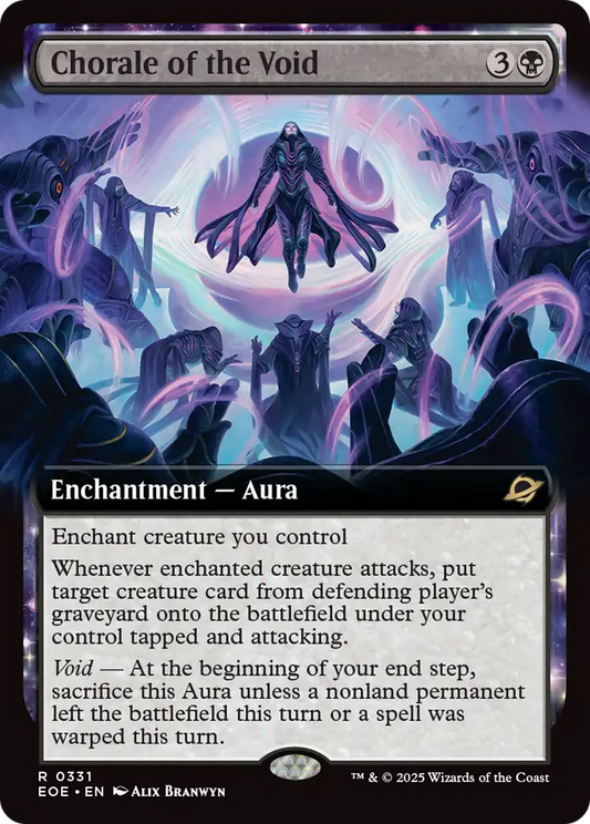 Chorale of the Void (Extended Art) [Edge of Eternities] [Foil]