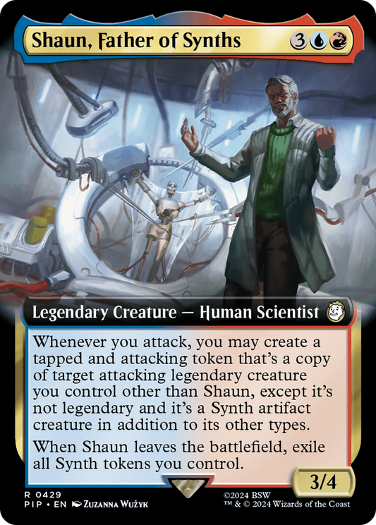 Shaun, Father of Synths (Extended Art) [Fallout] [Foil]