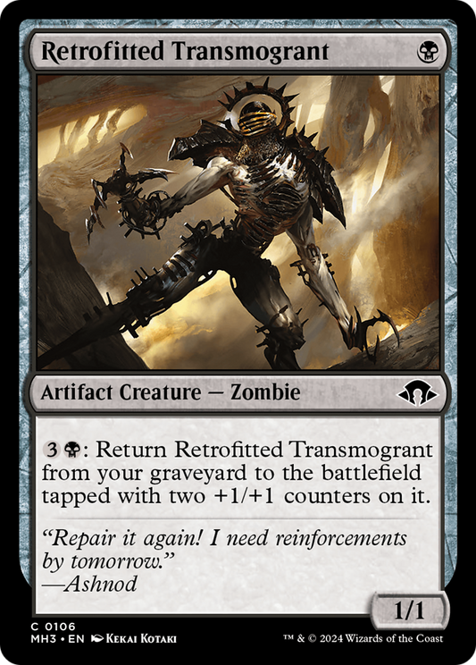 Retrofitted Transmogrant [Modern Horizons 3] [Foil]