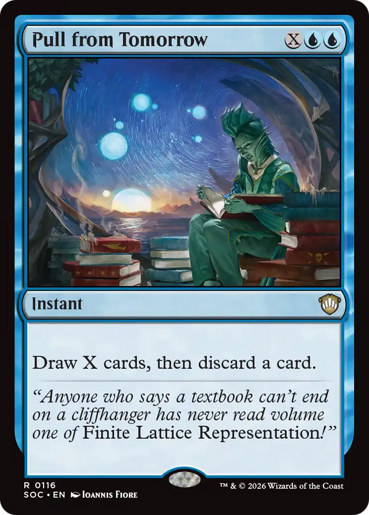 Pull from Tomorrow [Secrets of Strixhaven Commander] [Foil]