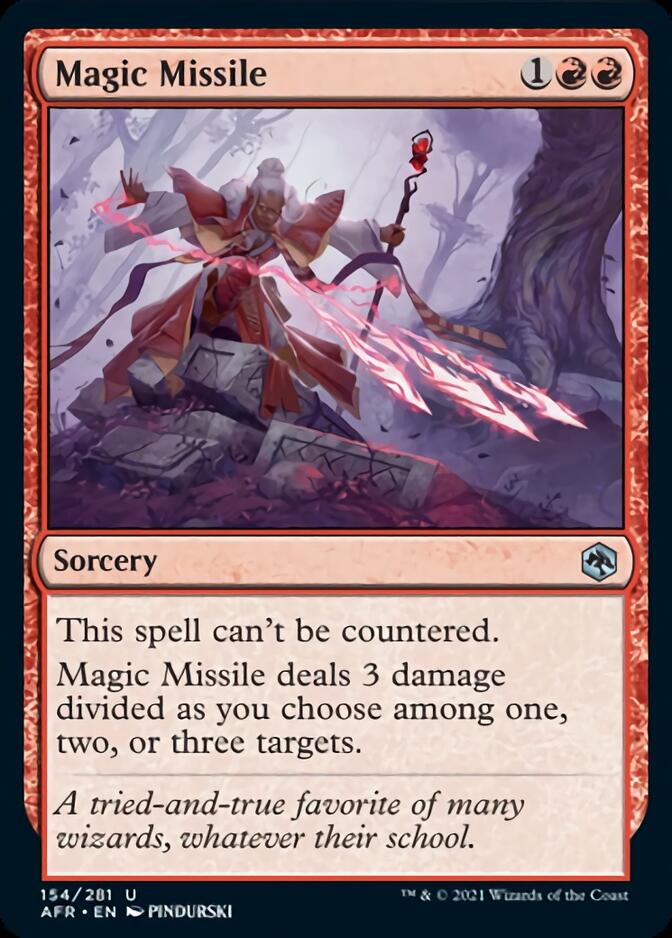 Magic Missile [Dungeons & Dragons: Adventures in the Forgotten Realms] [Foil]