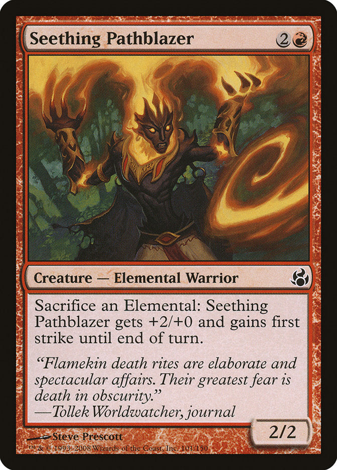 Seething Pathblazer [Morningtide] [Foil]