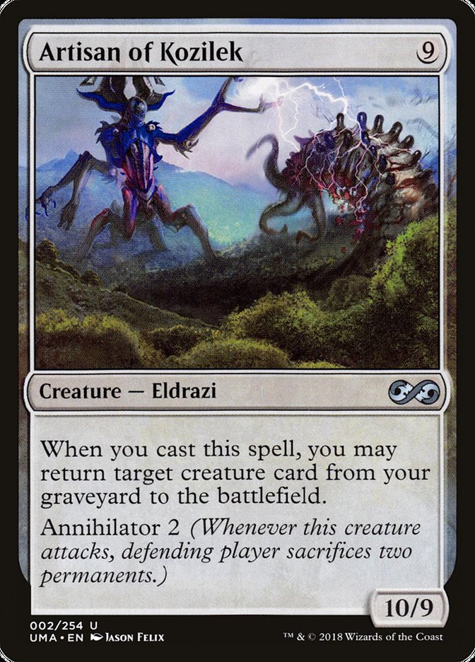 Artisan of Kozilek [Ultimate Masters] [Foil]