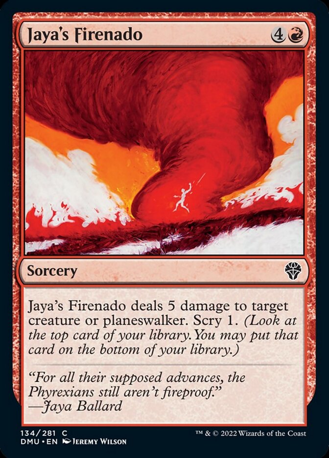 Jaya's Firenado [Dominaria United] [Foil]