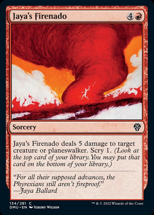 Jaya's Firenado [Dominaria United] [Foil]