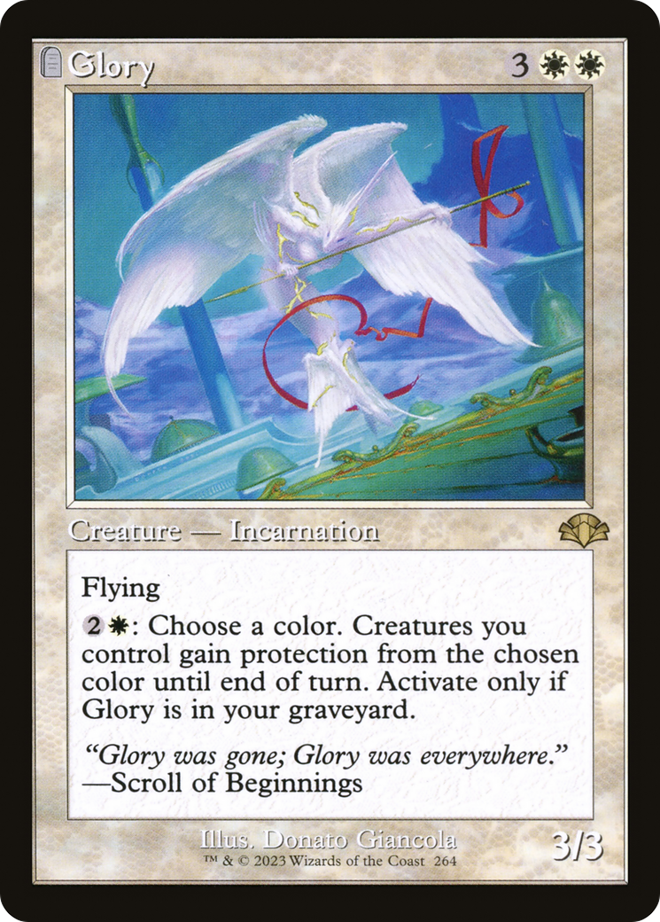 Glory (Retro) [Dominaria Remastered] [Foil]