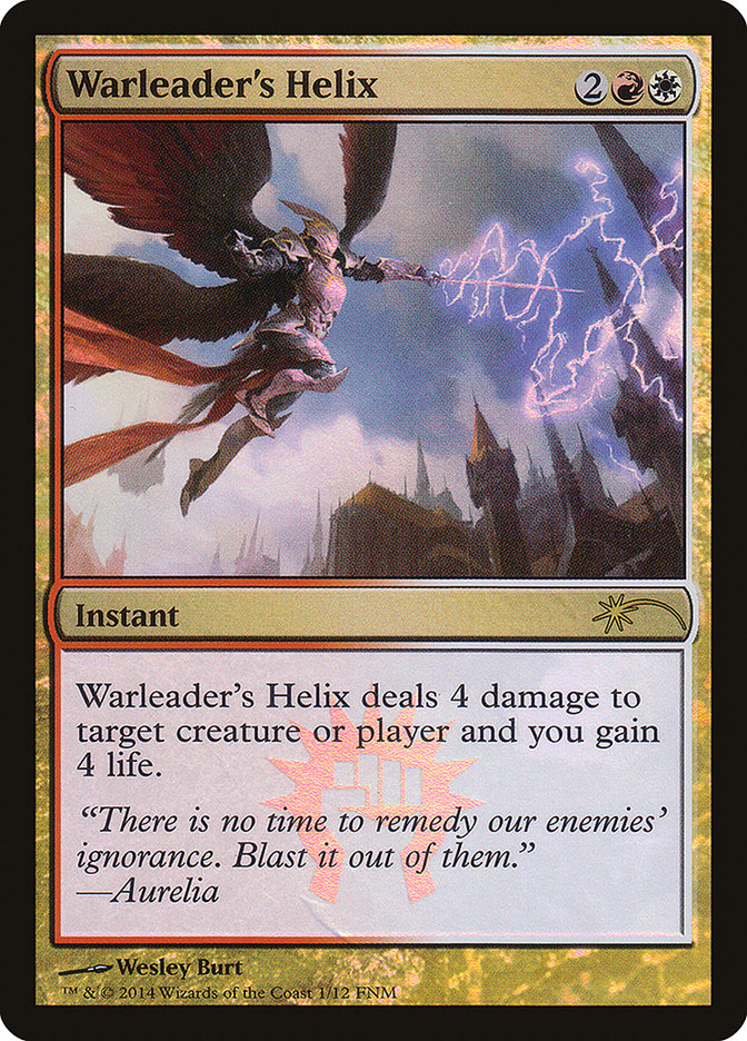 Warleader's Helix [Friday Night Core Set 2014]