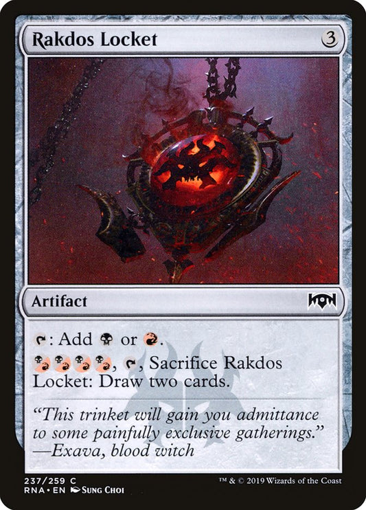 Rakdos Locket [Ravnica Allegiance] [Foil]