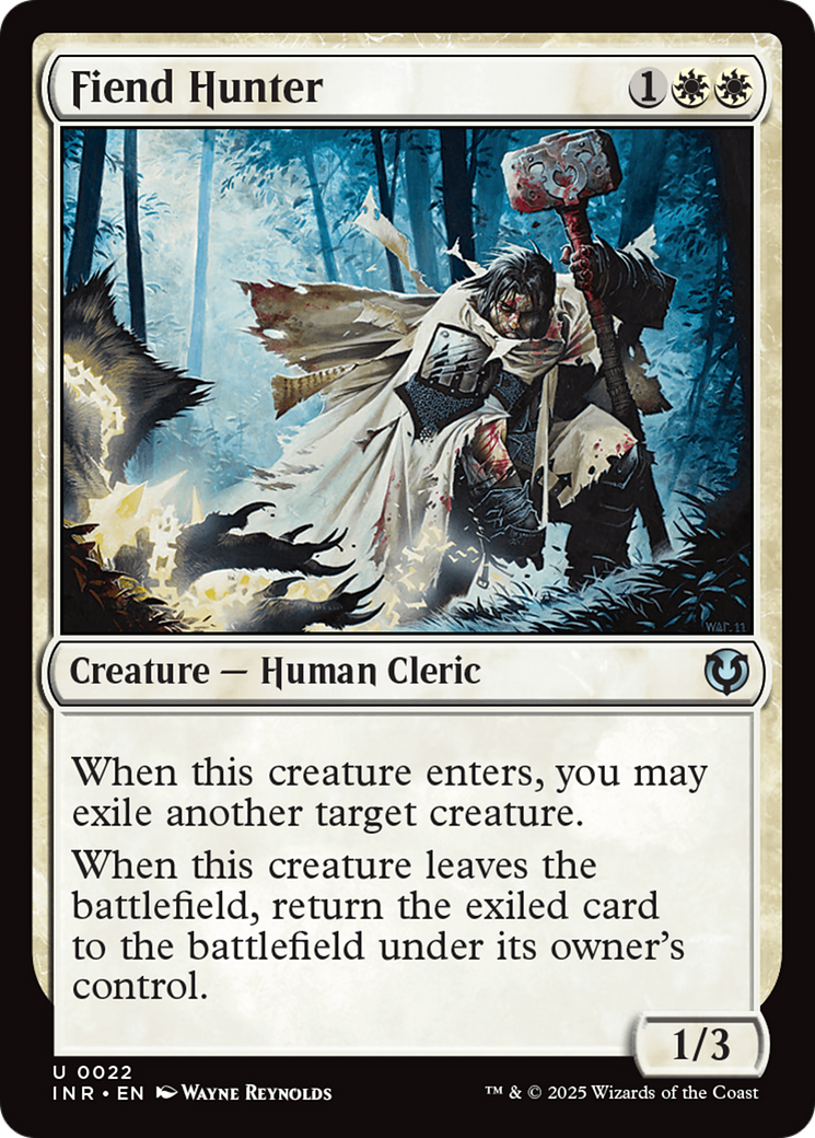 Fiend Hunter [Innistrad Remastered] [Foil]