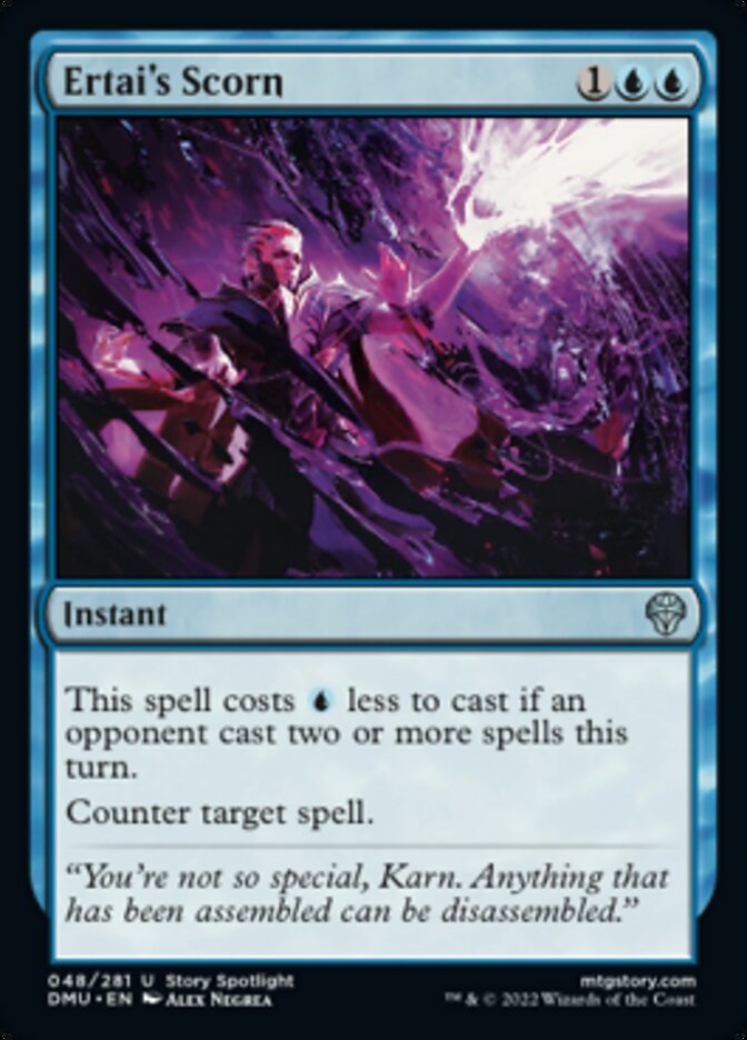 Ertai's Scorn [Dominaria United] [Foil]