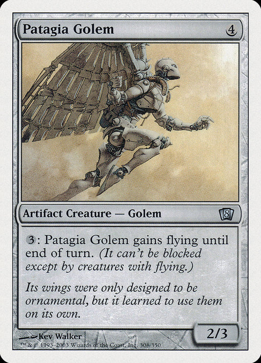 Patagia Golem [Eighth Edition] [Foil]