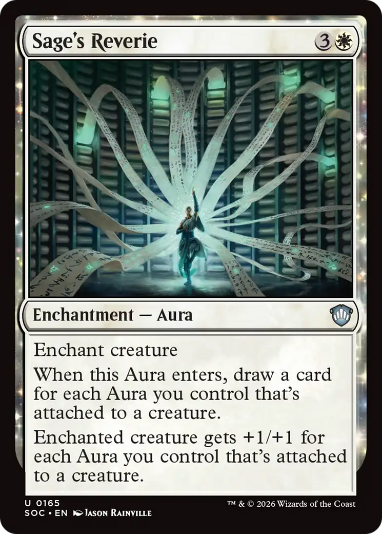 Sage's Reverie [Secrets of Strixhaven Commander] [Foil]