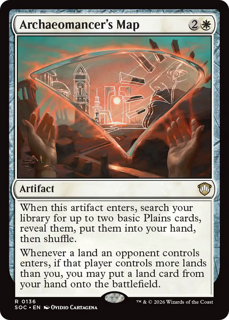 Archaeomancer's Map [Secrets of Strixhaven Commander] [Foil]