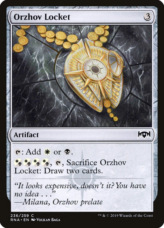 Orzhov Locket [Ravnica Allegiance] [Foil]