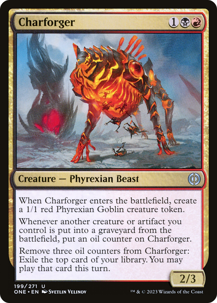 Charforger [Phyrexia: All Will Be One] [Foil]