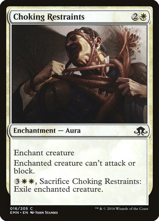 Choking Restraints [Eldritch Moon] [Foil]
