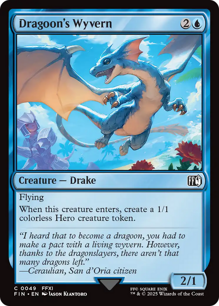 Dragoon's Wyvern [FINAL FANTASY] [Foil]