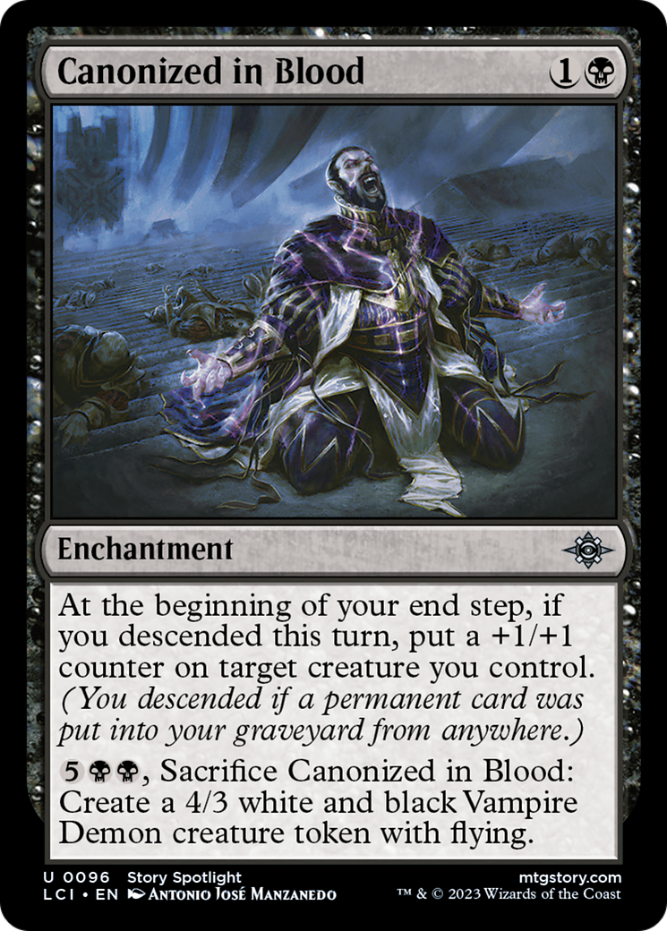 Canonized in Blood [The Lost Caverns of Ixalan] [Foil]