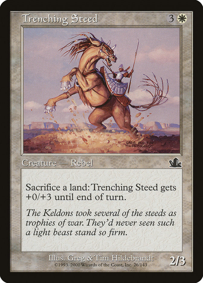 Trenching Steed [Prophecy] [Foil]