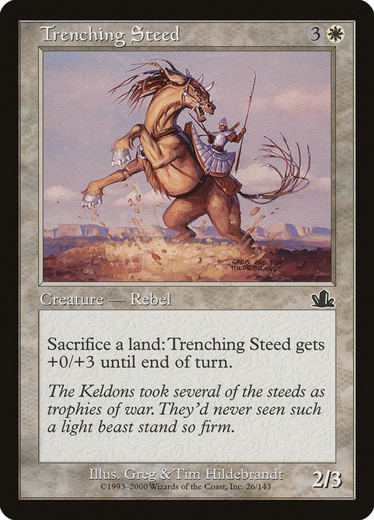 Trenching Steed [Prophecy] [Foil]