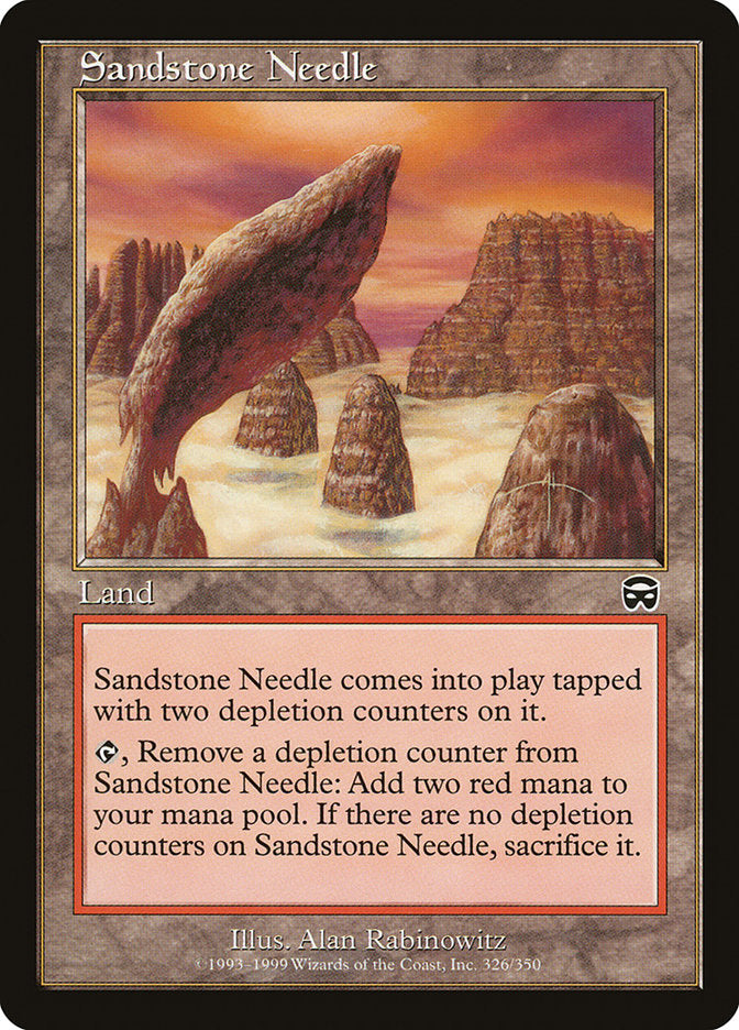 Sandstone Needle [Mercadian Masques] [Foil]