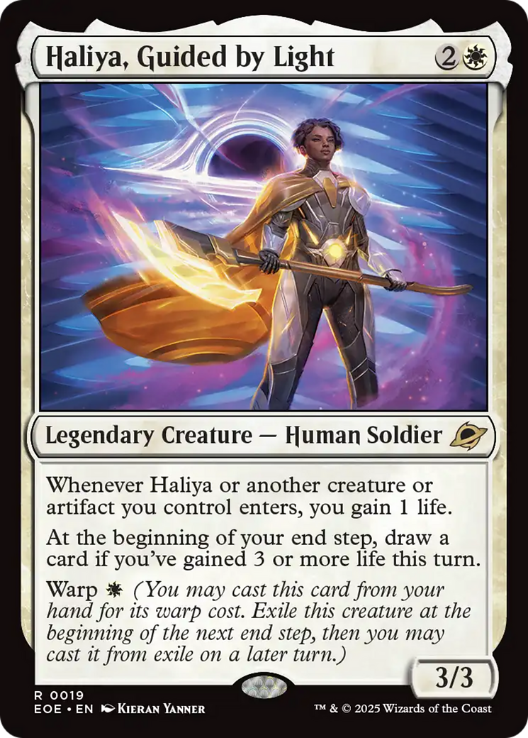 Haliya, Guided by Light [Edge of Eternities] [Foil]