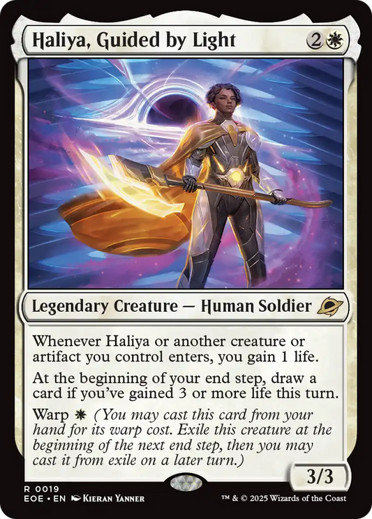 Haliya, Guided by Light [Edge of Eternities] [Foil]