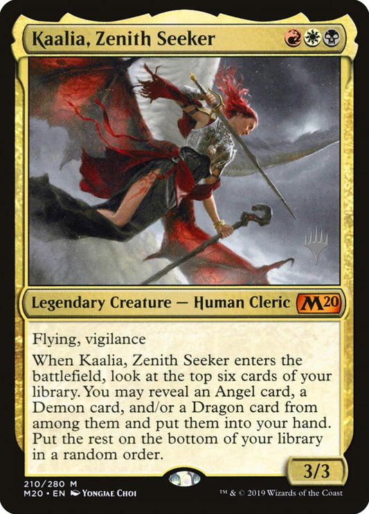 Kaalia, Zenith Seeker (Promo Pack) [Core Set 2020 Promos] [Foil]