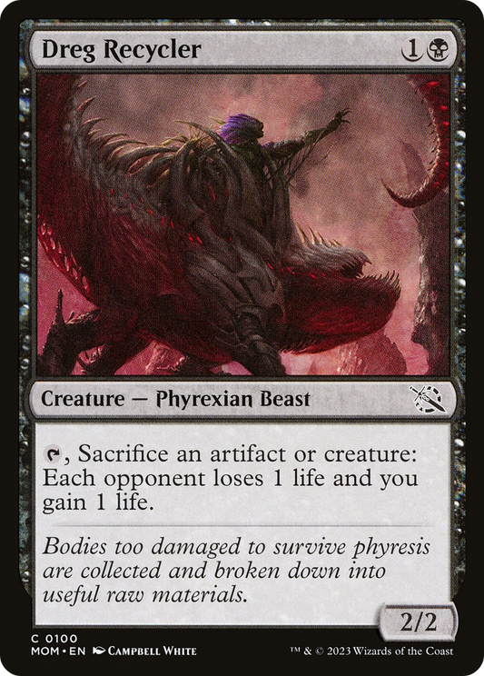 Dreg Recycler [March of the Machine] [Foil]