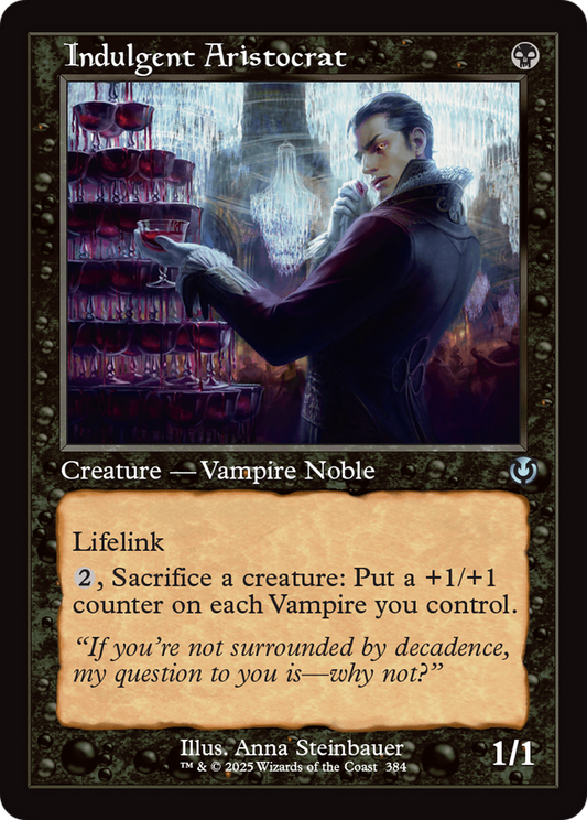 Indulgent Aristocrat (Retro Frame) [Innistrad Remastered] [Foil]