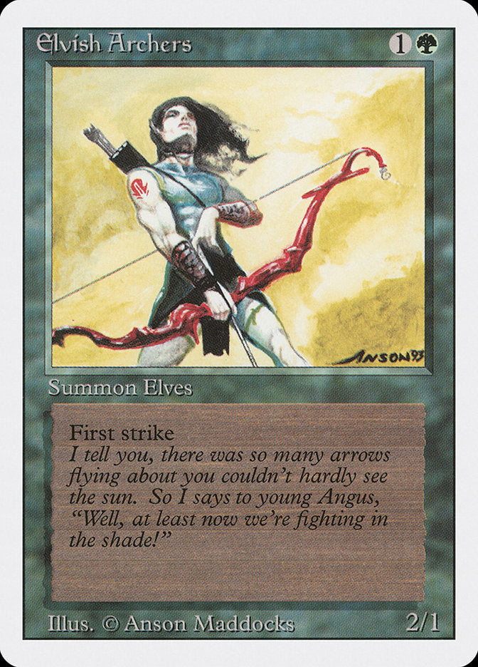 Elvish Archers [3rd Edition]