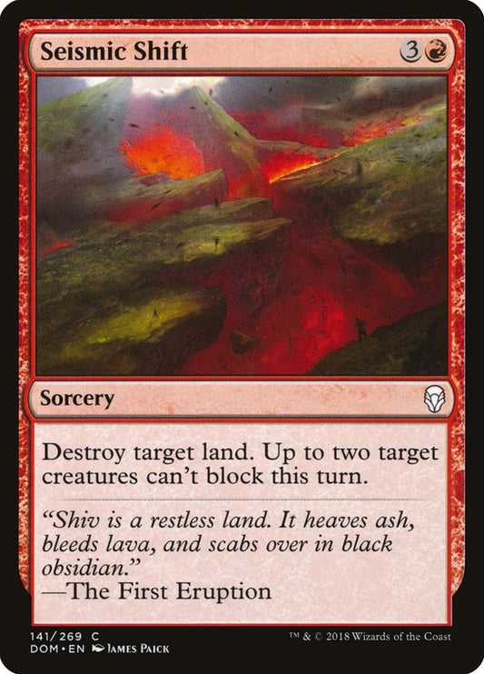Seismic Shift [Dominaria] [Foil]