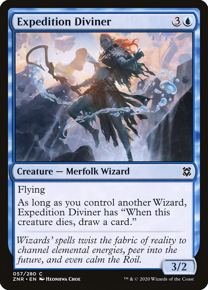 Expedition Diviner [Zendikar Rising] [Foil]