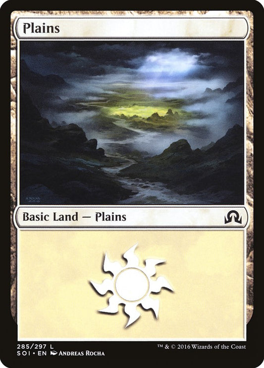 Plains (285) [Shadows over Innistrad] [Foil]