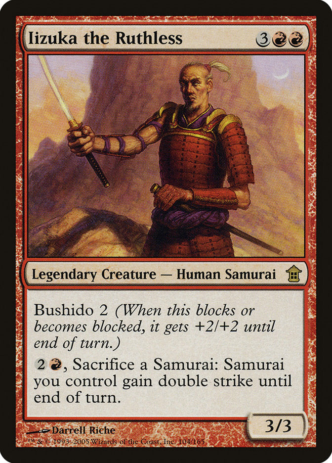 Iizuka the Ruthless [Saviors of Kamigawa] [Foil]