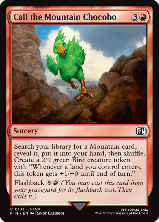 Call the Mountain Chocobo [FINAL FANTASY] [Foil]