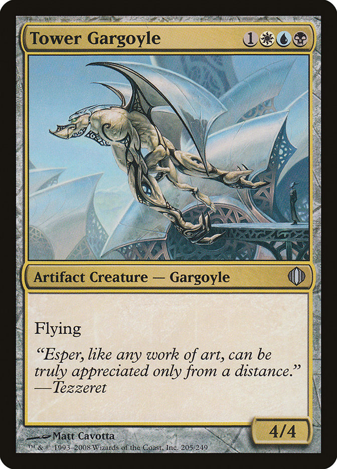 Tower Gargoyle [Shards of Alara] [Foil]