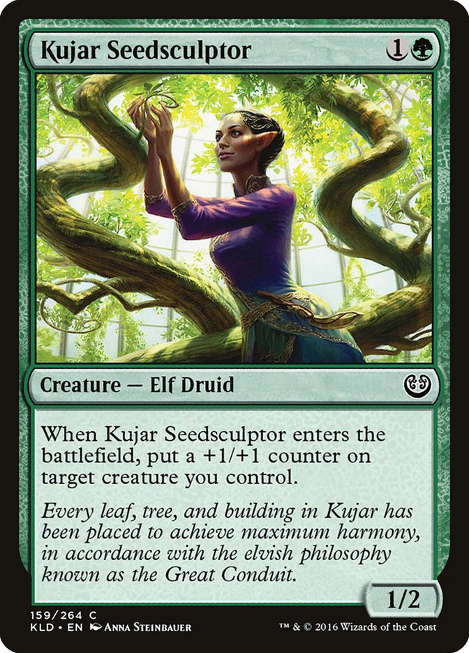 Kujar Seedsculptor [Kaladesh] [Foil]