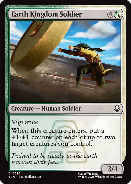 Earth Kingdom Soldier [Avatar: The Last Airbender] [Foil]