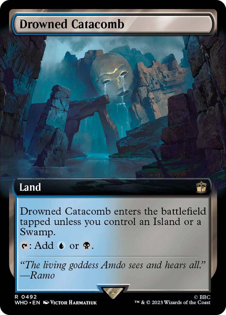 Drowned Catacomb (Extended Art) [Doctor Who] [Foil]