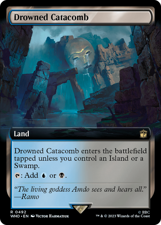 Drowned Catacomb (Extended Art) [Doctor Who] [Foil]