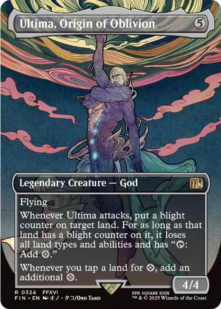 Ultima, Origin of Oblivion (Borderless) [FINAL FANTASY] [Foil]