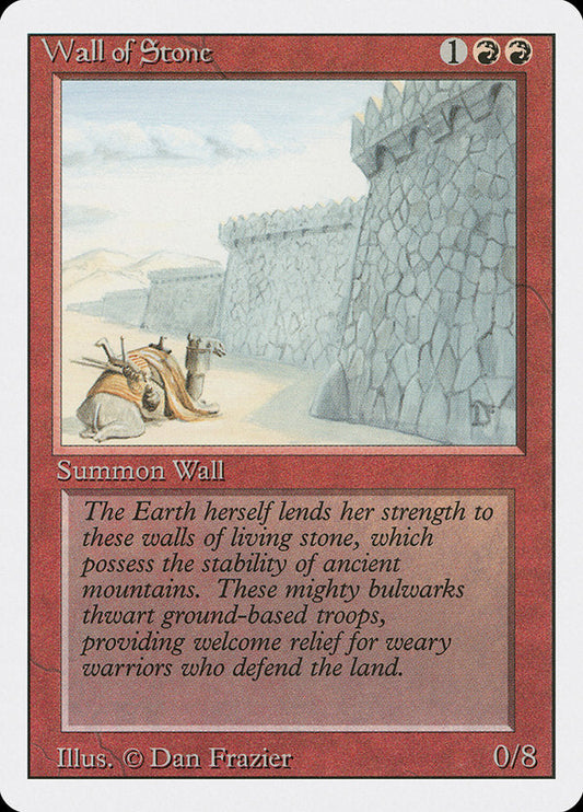 Wall of Stone [3rd Edition]