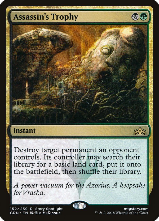 Assassin's Trophy [Guilds of Ravnica] [Foil]