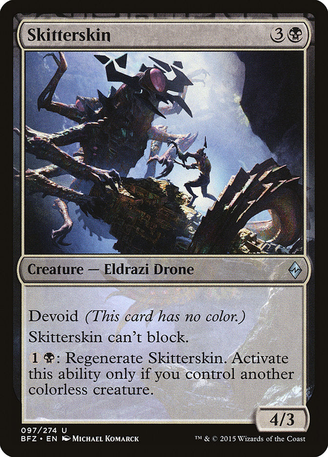 Skitterskin [Battle for Zendikar] [Foil]