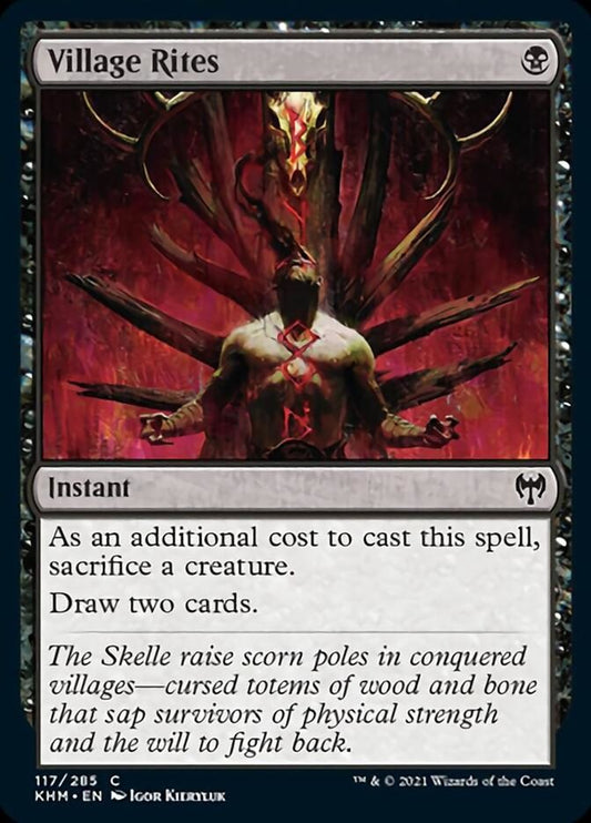 Village Rites [Kaldheim] [Foil]